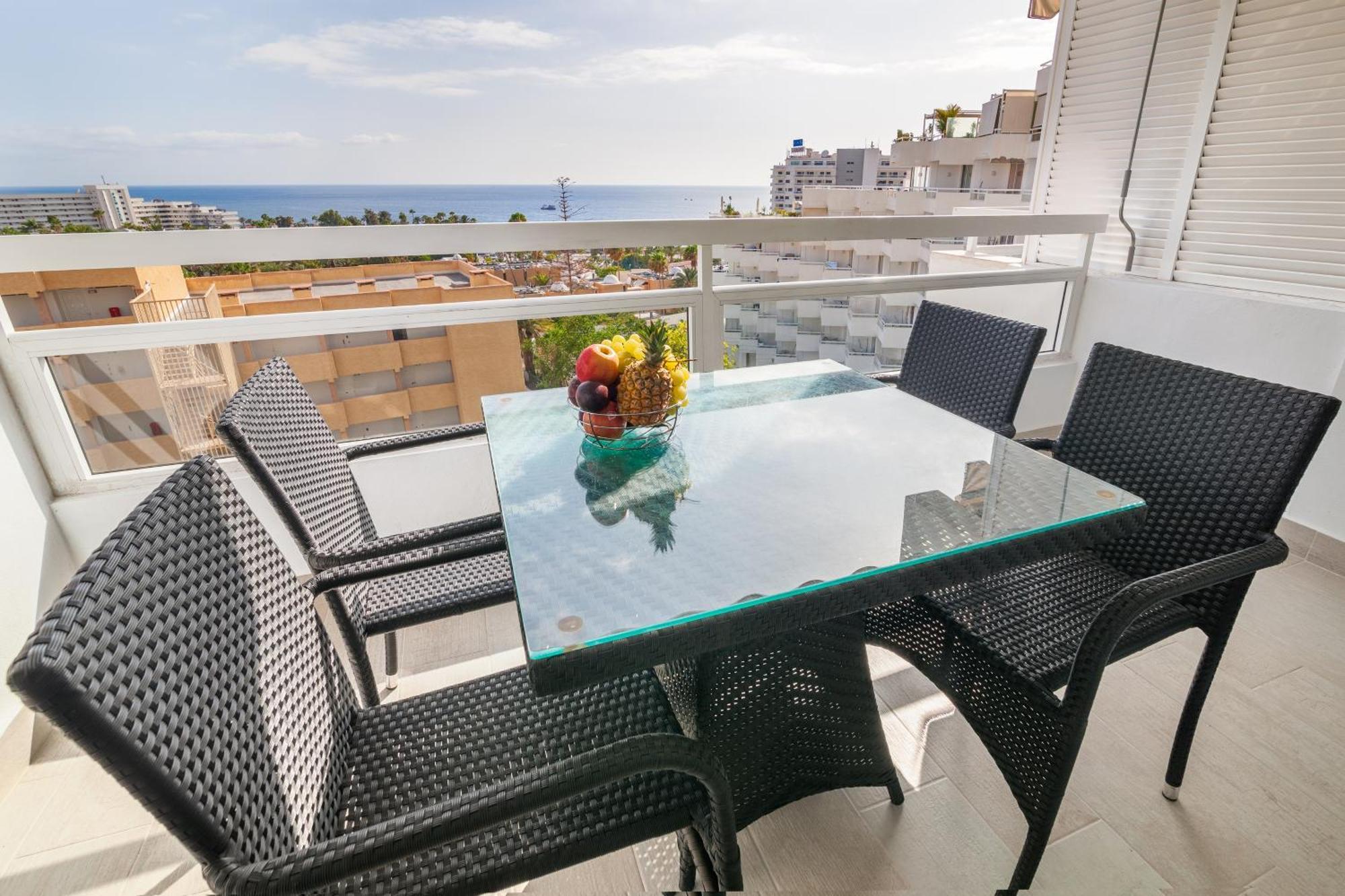 Apartamento Ponderosa 611, Americas, One Bedroom With Large Terrace And Ocean View, Next To Siam Park *